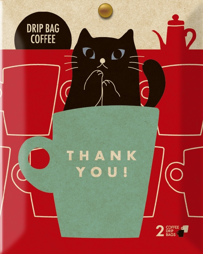 Letter Gift　黒猫とマグカップ（スペシャルブレンド）